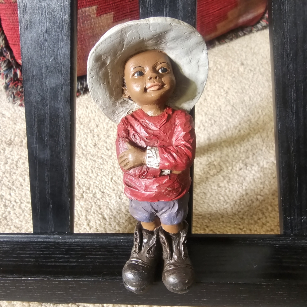 All Gods Children Figurine “Zack” 1993 Martha Holcombe 1993 Miss Martha Original